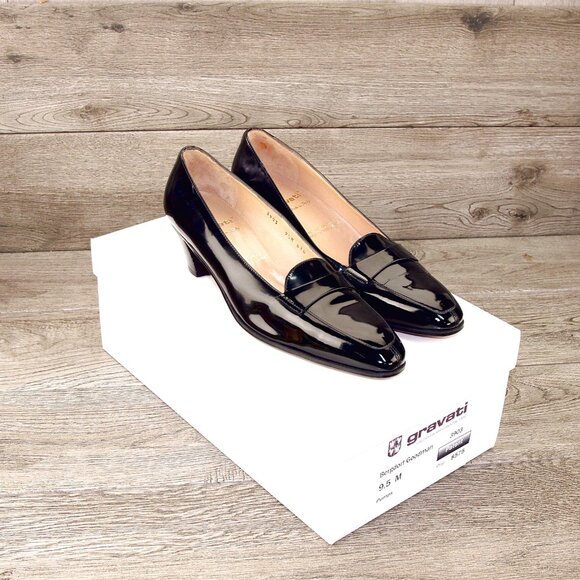 * NEW * $575 Bergdorf Goodman GRAVATI Women's 9.5 M Pumps 3903 * add $15 Trees - Picture 14 of 15